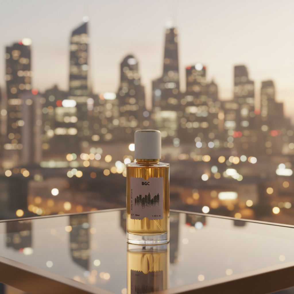 BGC with skyline bokeh background