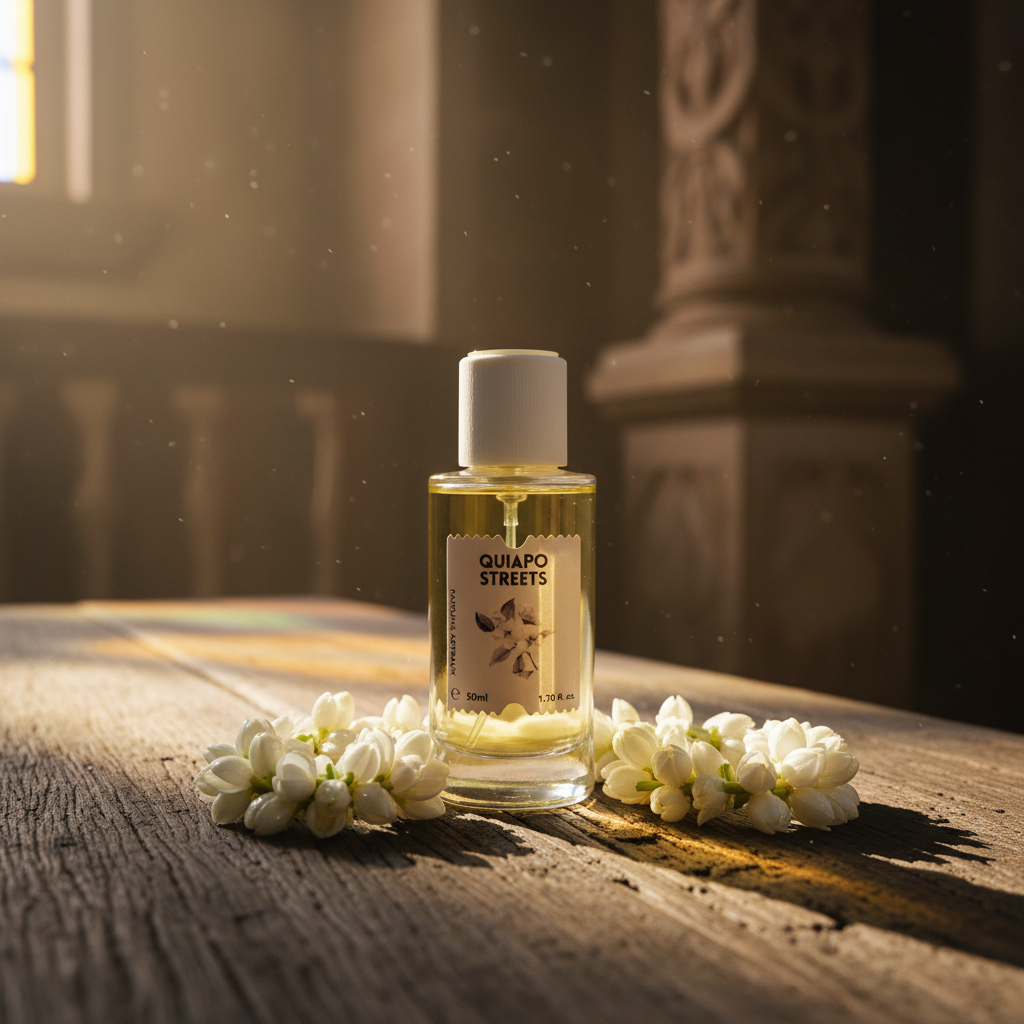 Quiapo Streets perfume with sampaguita